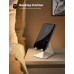 Lamicall Cell Phone Stand, Desk Phone Holder Cradle, Compatible with Phone 12 Mini 11 Pro Xs Max XR X 8 7 6 Plus SE, All Smartphones Charging Dock, Office Desktop Accessories - Silver Lamicall Cell Phone Stand, Desk Phone Holder Cradle, Compatible with Phone 12 Mini 11 Pro Xs Max XR X 8 7 6 Plus SE, All Smartphones Charging Dock, Office Desktop Accessories - Silver