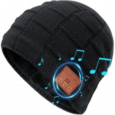 Bluetooth Beanie Hat with Headphones Built-in Stereo Speaker and Microphone Running Cap Unique Christmas Gift for Unisex Adults/Men/Women Bluetooth Beanie Hat with Headphones Built-in Stereo Speaker and Microphone Running Cap Unique Christmas Gift for Unisex Adults/Men/Women